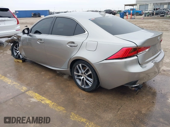 2018 Lexus IS 300 with VIN JTHBA1D26J5063470, listed as a IAAI auction lot 41569338 with 103,088 mi miles and . Bid and sale history available at DreamBid. Image 3.
