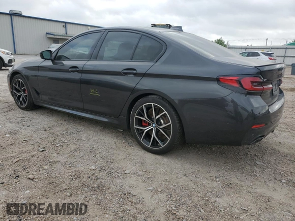2023 BMW 5 Series 540i with VIN WBA53BJ04PCL88945, listed as a Copart auction lot 51529275 with Not provided miles and Salvage title. Bid and sale history available at DreamBid. Image 2.