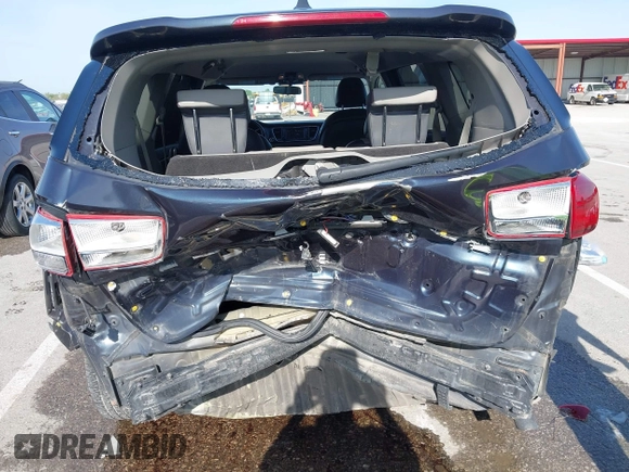 2017 Kia Sedona LX with VIN KNDMB5C19H6247894, listed as a IAAI auction lot 42069958 with 159,543 mi miles and . Bid and sale history available at DreamBid. Image 6.