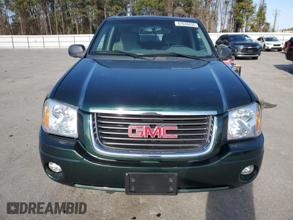 2002 GMC Envoy SLT with VIN 1GKDS13S022298186, listed as a Copart auction lot 87639455 with 50,050 mi miles and Salvage Title. Bid and sale history available at carsss.com. Image 5.