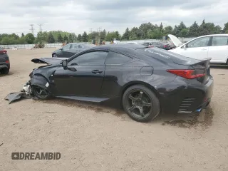 2016 Lexus RC 350 F Sport with VIN JTHSE5BC2G5007090, listed as a Copart auction lot 56938165 with 49,012 mi miles and Salvage title. Bid and sale history available at DreamBid. Image 2.
