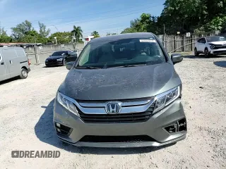 2019 Honda Odyssey EX with VIN 5FNRL6H58KB052482, listed as a Copart auction lot 42491615 with 57,229 mi miles and Salvage Title. Bid and sale history available at carsss.com. Image 12.