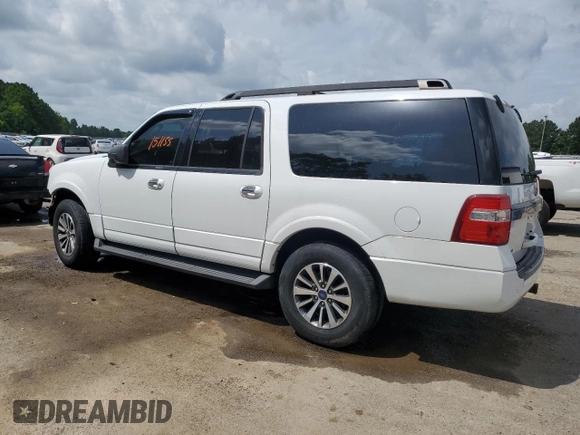 2017 Ford Expedition Max XLT with VIN 1FMJK1HT5HEA14439, listed as a Copart auction lot 59157635 with 151,155 mi miles and Salvage title. Bid and sale history available at DreamBid. Image 2.