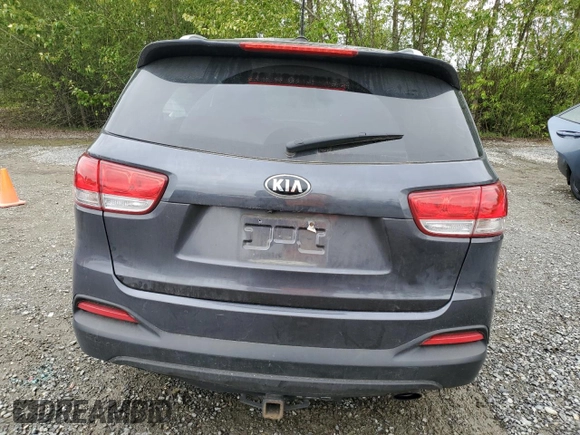 2018 Kia Sorento LX with VIN 5XYPGDA55JG365362, listed as a Copart auction lot 54647945 with 110,487 mi miles and Salvage Title. Bid and sale history available at carsss.com. Image 6.