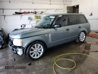 2007 Land Rover Range Rover SC z VIN SALMF13447A247281, wystawiony jako Copart lot #88416335 z przebiegiem Nie podano mil oraz Szkoda całkowita • Salvage title. Historia ofert i sprzedaży dostępna na DreamBid. Obrazek 1.
