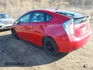 2013 Toyota Prius One with VIN JTDKN3DU9D5661513, listed as a IAAI auction lot 41721352 with 265,019 mi miles. Bid and sale history available at carsss.com. Image 3.