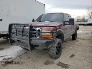 2000 Ford F-350 XL with VIN 1FTSX31F5YEB91180, listed as a Copart auction lot 89172645 with 230,534 mi miles and Salvage Title. Bid and sale history available at DreamBid. Image 1.