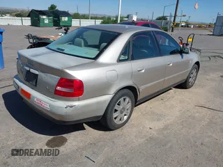 2000 Audi A4 with VIN WAUDC68D4YA074222, listed as a IAAI auction lot 42553114 with 102,815 mi miles and . Bid and sale history available at DreamBid. Image 4.