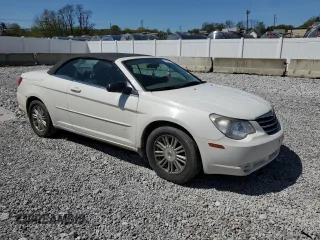 2008 Chrysler Sebring LX with VIN 1C3LC45K48N226681, listed as a Copart auction lot 52765405 with 181,780 mi miles and Salvage Title. Bid and sale history available at carsss.com. Image 4.