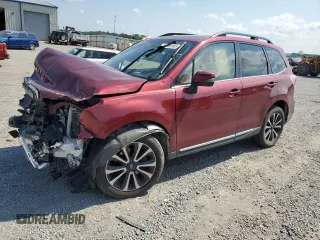 2017 Subaru Forester Touring z VIN JF2SJGWC4HH585485, wystawiony jako Copart lot #62485905 z przebiegiem 100 816 mil mil oraz Szkoda całkowita • Salvage title. Historia ofert i sprzedaży dostępna na DreamBid. Obrazek 1.