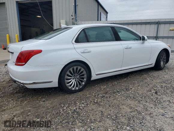 2019 Genesis G90 Ultimate with VIN KMHG54JH0KU052649, listed as a Copart auction lot 54071035 with 126,082 mi miles and Clean Title. Bid and sale history available at DreamBid. Image 3.