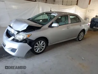 2010 Toyota Corolla with VIN 2T1BU4EE8AC368409, listed as a Copart auction lot 63417035 with 140,534 mi miles and Salvage title. Bid and sale history available at DreamBid. Image 1.