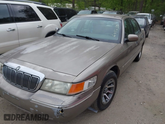 2001 Mercury Grand Marquis LS with VIN 2MEFM75W71X643239, listed as a IAAI auction lot 42048113 with 195,441 mi miles and . Bid and sale history available at DreamBid. Image 2.