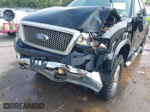2006 Ford F-150 XLT with VIN 1FTPW14596KB60237, listed as a IAAI auction lot 42467520 with 169,607 mi miles and . Bid and sale history available at DreamBid. Image 6.