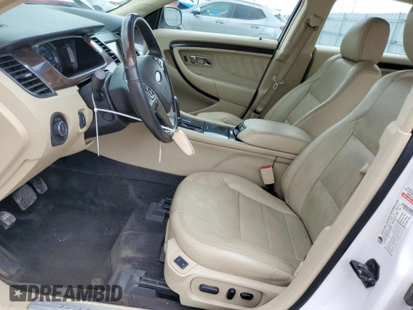 2015 Ford Taurus Limited with VIN 1FAHP2F82FG148180, listed as a Copart auction lot 62354685 with 107,998 mi miles and Salvage title. Bid and sale history available at DreamBid. Image 7.
