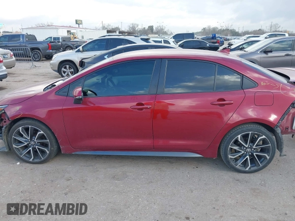 2022 Toyota Corolla SE with VIN JTDS4MCE2NJ098574, listed as a IAAI auction lot 41533041 with 130,379 mi miles and . Bid and sale history available at DreamBid. Image 15.