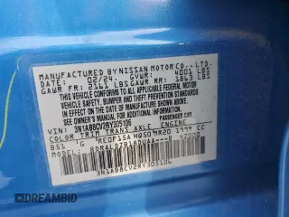 2024 Nissan Sentra SV z VIN 3N1AB8CV2RY305106, wystawiony jako Copart lot #54432635 z przebiegiem 21 709 mil mil oraz Szkoda całkowita • Salvage title. Historia ofert i sprzedaży dostępna na DreamBid. Obrazek 13.