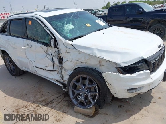 2021 Jeep Grand Cherokee Limited z VIN 1C4RJFBG2MC622766, wystawiony jako IAAI lot #42312027 z przebiegiem 61 413 mil mil oraz . Historia ofert i sprzedaży dostępna na DreamBid. Obrazek 6.