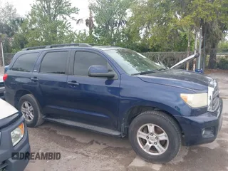 2008 Toyota Sequoia SR5 with VIN 5TDBY64A38S004334, listed as a IAAI auction lot 41710534 with 278,748 mi miles. Bid and sale history available at carsss.com. Image 13.