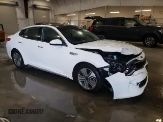 2018 Kia Optima Hybrid EX with VIN KNAGU4LE8J5022654, listed as a Copart auction lot 64665244 with 39,187 mi miles and Salvage Title. Bid and sale history available at carsss.com. Image 4.