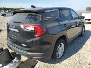 2022 GMC Terrain SLE with VIN 3GKALMEV0NL106101, listed as a Copart auction lot 63547154 with Not Provided miles and Salvage Title. Bid and sale history available at carsss.com. Image 3.