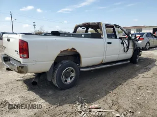 2004 Dodge 2500 SLT with VIN 3D7KU28C64G126913, listed as a Copart auction lot 52703375 with Not Provided miles and Non Repairable. Bid and sale history available at DreamBid. Image 3.