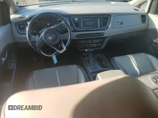 2017 Kia Sedona SX-L with VIN KNDME5C16H6334580, listed as a Copart auction lot 80086864 with 93,437 mi miles and Salvage Title. Bid and sale history available at carsss.com. Image 8.