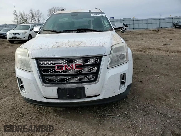 2011 GMC Terrain SLT-2 with VIN 2CTFLXE50B6213303, listed as a Copart auction lot 49909215 with 171,678 mi miles and Salvage Title. Bid and sale history available at carsss.com. Image 12.