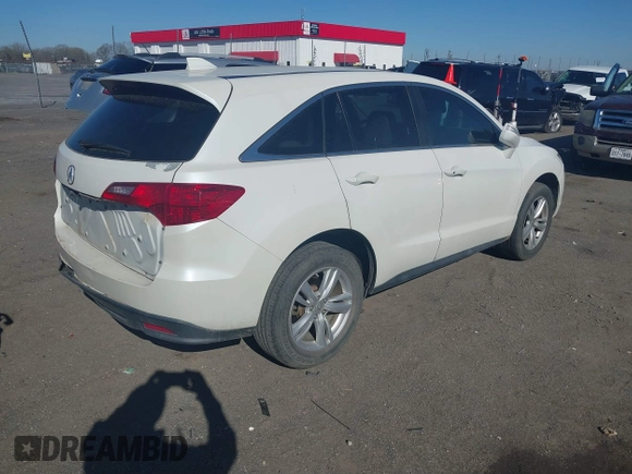 2015 Acura RDX Tech Pkg with VIN 5J8TB3H55FL013666, listed as a IAAI auction lot 41807022 with 151,522 mi miles. Bid and sale history available at carsss.com. Image 4.