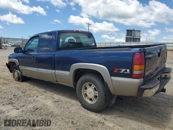 2002 GMC Sierra 1500 SLE with VIN 2GTEK19T621378897, listed as a Copart auction lot 60898315 with 137,509 mi miles and Salvage title. Bid and sale history available at DreamBid. Image 2.