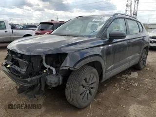 2023 Volkswagen Taos S с VIN 3VVCX7B24PM373552, выставлен на аукционе Copart как лот 49386635 с пробегом 10 606 миль миль и Списание • Salvage title. История ставок и продаж доступна на DreamBid. Изображение 1.
