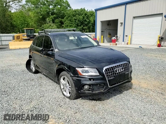 2016 Audi Q5 Premium Plus with VIN WA1D7AFP7GA051601, listed as a Copart auction lot 53721425 with 108,465 mi miles and Salvage title. Bid and sale history available at DreamBid. Image 12.