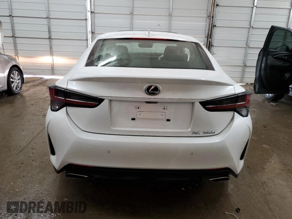 2022 Lexus RC 350 with VIN JTHDZ5BC0N5025338, listed as a Copart auction lot 51649594 with 22,881 mi miles and Salvage title. Bid and sale history available at DreamBid. Image 6.