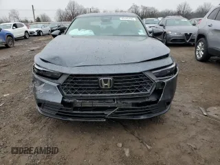 2024 Honda Accord LX z VIN 1HGCY1F20RA020116, wystawiony jako Copart lot #43145765 z przebiegiem Nie podano mil oraz Szkoda całkowita • Salvage title. Historia ofert i sprzedaży dostępna na DreamBid. Obrazek 5.
