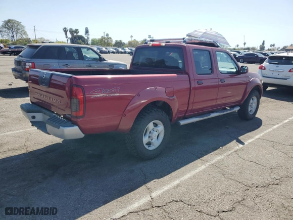 2002 Nissan Frontier 4WD XE with VIN 1N6ED29Y42C303313, listed as a Copart auction lot 51637785 with 119,715 mi miles and Clean Title. Bid and sale history available at carsss.com. Image 3.