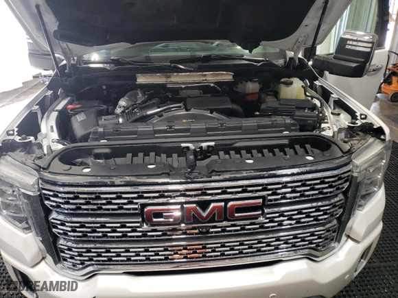 2020 GMC Sierra 3500HD Denali with VIN 1GT49WEY2LF317238, listed as a Copart auction lot 51967295 with 125,681 mi miles and Salvage Title. Bid and sale history available at carsss.com. Image 11.