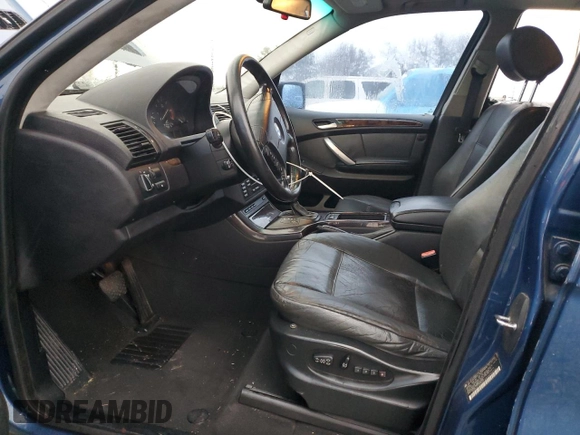 2001 BMW X5 4.4i with VIN WBAFB33541LH25534, listed as a Copart auction lot 82701244 with 240,611 mi miles and Clean Title. Bid and sale history available at carsss.com. Image 7.