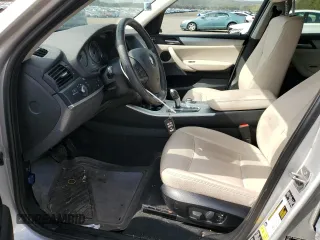 2013 BMW X3 xDrive28i with VIN 5UXWX9C5XD0A30504, listed as a Copart auction lot 53200135 with 52,252 mi miles and Salvage Title. Bid and sale history available at DreamBid. Image 7.
