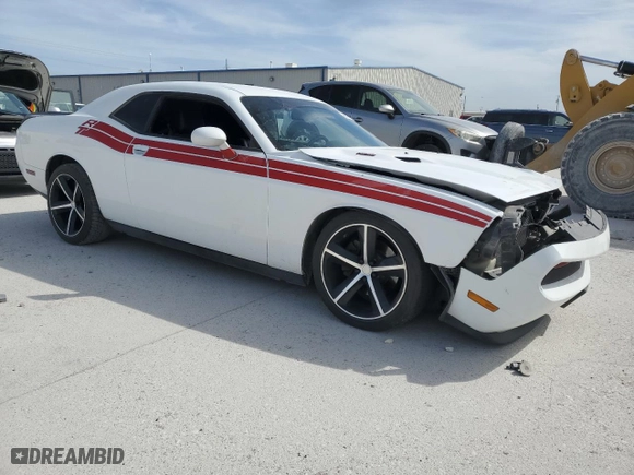 2013 Dodge Challenger R/T with VIN 2C3CDYBT5DH511751, listed as a Copart auction lot 49607465 with 0 mi miles and Salvage Title. Bid and sale history available at carsss.com. Image 4.