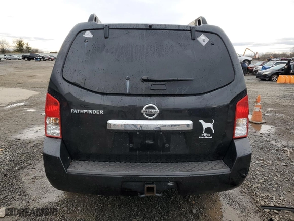 2012 Nissan Pathfinder SV with VIN 5N1AR1NBXCC609945, listed as a Copart auction lot 85562514 with 97,785 mi miles and Salvage Title. Bid and sale history available at carsss.com. Image 6.