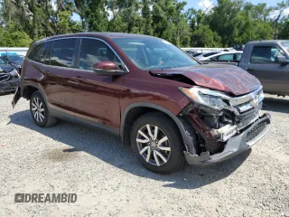 2019 Honda Pilot EX-L with VIN 5FNYF5H5XKB044896, listed as a Copart auction lot 62208795 with 94,051 mi miles and Non repairable. Bid and sale history available at DreamBid. Image 4.