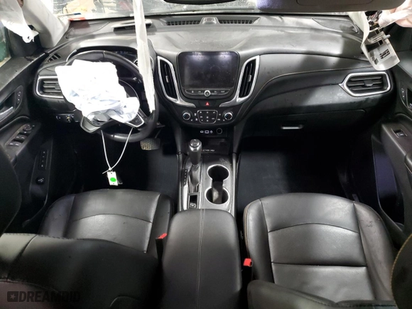 2021 Chevrolet Equinox Premier with VIN 2GNAXNEV0M6148333, listed as a Copart auction lot 48521295 with 57,886 mi miles and Clean Title. Bid and sale history available at carsss.com. Image 8.