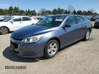 2015 Chevrolet Malibu LS with VIN 1G11B5SLXFF167497, listed as a Copart auction lot 52866155 with 74,968 mi miles and Salvage Title. Bid and sale history available at DreamBid. Image 1.