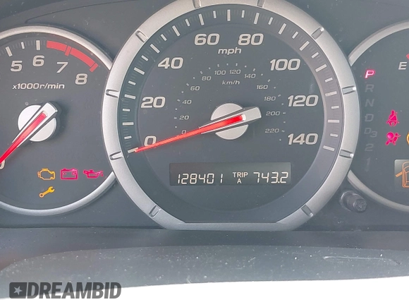 2007 Honda Pilot EX with VIN 2HKYF18447H520522, listed as a IAAI auction lot 42018937 with 128,401 mi miles. Bid and sale history available at carsss.com. Image 15.