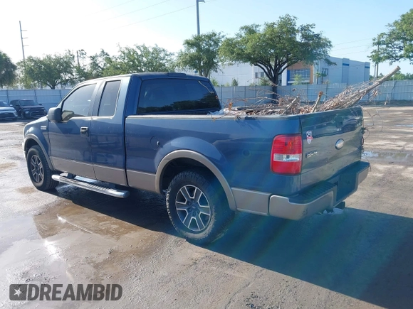 2006 Ford F-150 XLT with VIN 1FTPX12536NA29691, listed as a IAAI auction lot 42162776 with 222,417 mi miles. Bid and sale history available at carsss.com. Image 3.