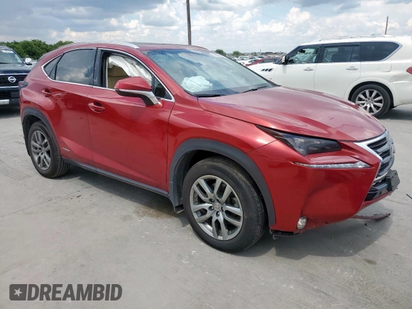 2015 Lexus NX 300h с VIN JTJBJRBZ9F2029917, выставлен на аукционе Copart как лот 62404055 с пробегом Не указан миль и Списание • Salvage title. История ставок и продаж доступна на DreamBid. Изображение 4.