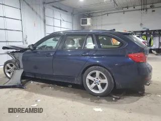 2014 BMW 3 Series 328i xDrive with VIN WBA3G7C50EKN37954, listed as a Copart auction lot 87295994 with 172,600 mi miles and Salvage Title. Bid and sale history available at carsss.com. Image 2.