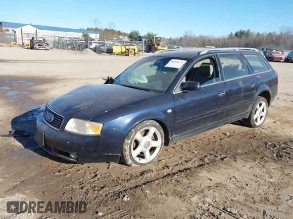 2004 Audi A6 with VIN WAUVT64B44N104380, listed as a IAAI auction lot 40799671 with 151,690 mi miles. Bid and sale history available at carsss.com. Image 2.