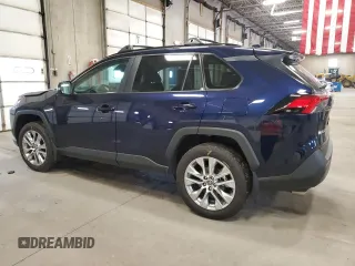 2025 Toyota RAV4 XLE Premium with VIN 2T3A1RFV3SW520863, listed as a Copart auction lot 55786675 with 13,069 mi miles and Salvage title. Bid and sale history available at DreamBid. Image 2.