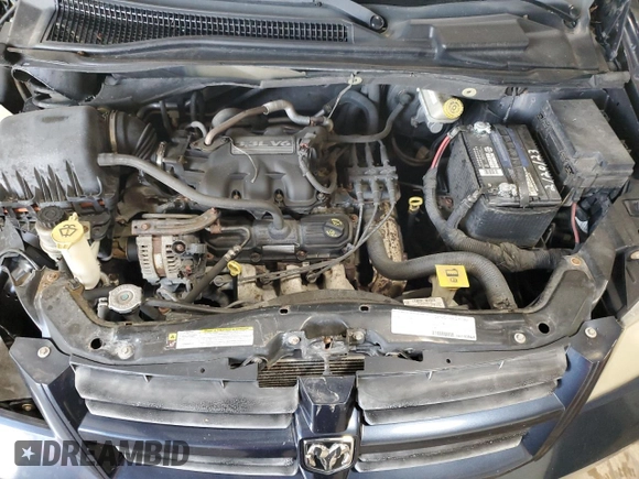 2008 Dodge Grand Caravan SE z VIN 1D8HN44H88B176470, wystawiony jako Copart lot #53282145 z przebiegiem 126 620 mil mil oraz Szkoda całkowita • Salvage title. Historia ofert i sprzedaży dostępna na DreamBid. Obrazek 12.